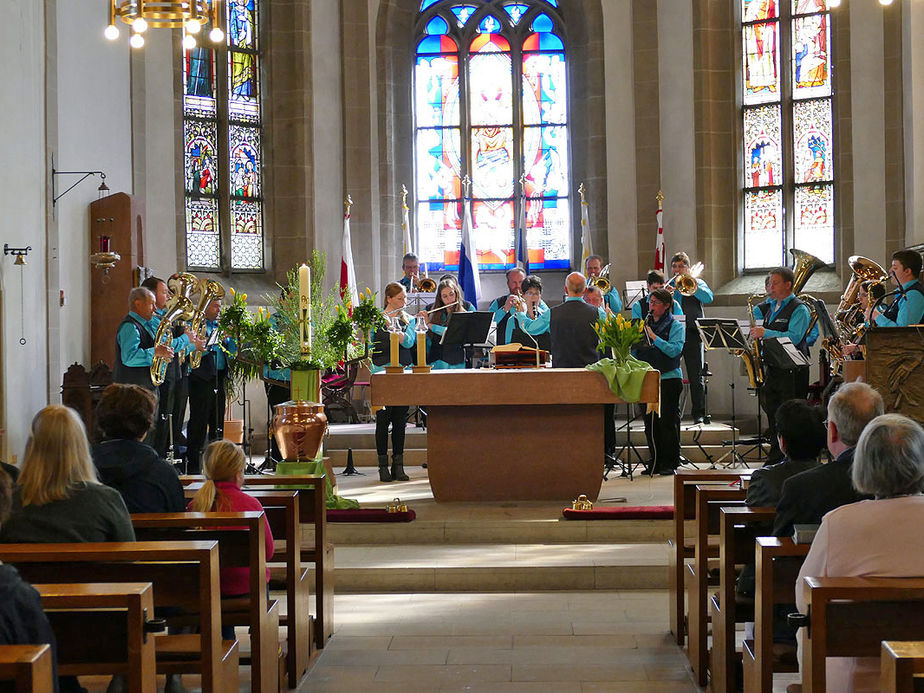 Festgottesdienst für die Kommunionjubilare an Ostermontag (Foto: Karl-Franz Thiede)